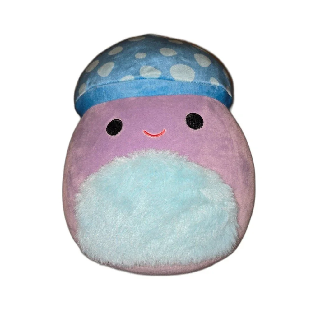 Squishmallows Pyle the Mushroom 8” Plush – Purple Stuffed Animal